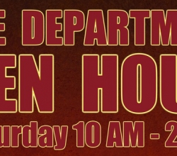 Fire Dept Open House Banner